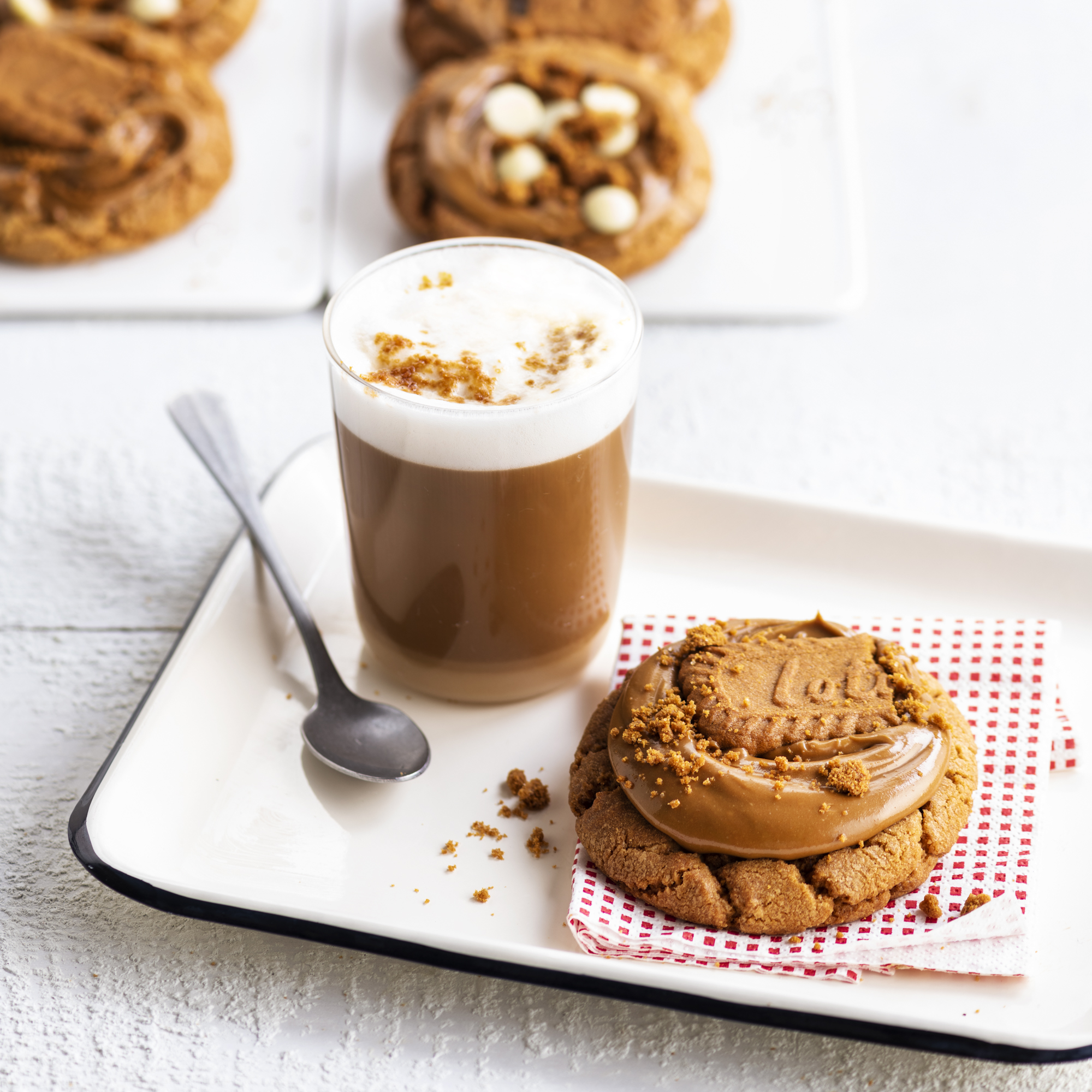 Deliciously loaded Biscoff cookies Lotus Biscoff